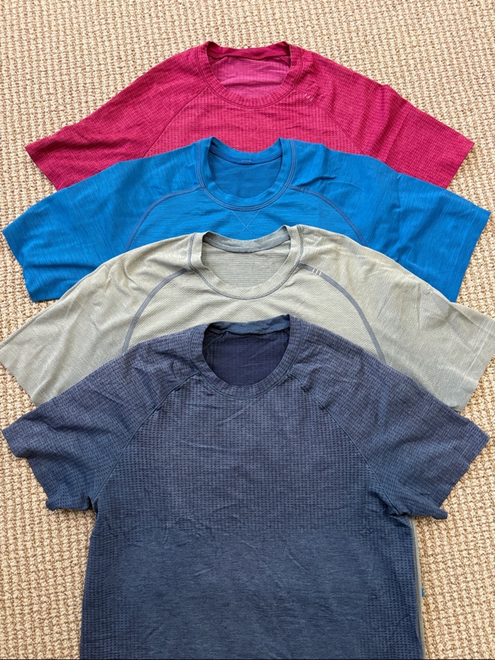 Lululemon Metal Vent Tech Training Shirt - Sz Small x4 Lot of 4